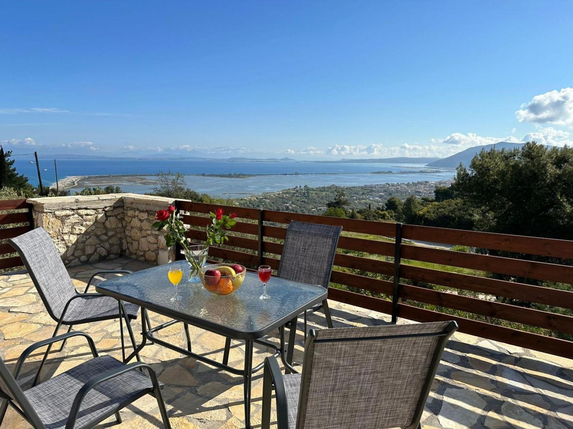 Eris Villa - Amazing View In Lefkada Frínion 外观 照片